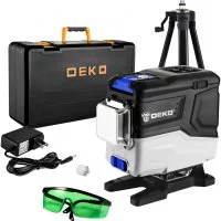 Профессиональный самовыравнивающийся лазерный уровень DEKO LL12-HVR SET 2 PREMIUM