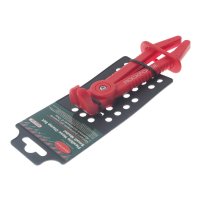 Изогнутый пластиковый зажим для шлангов Rockforce с фиксатором 90L-155мм