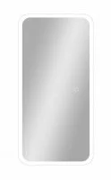 Шкаф зеркальный подвесной Flash с LED-подсветкой 40x80 см цвет белый