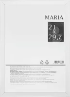 Рамка Maria 21x30 см пластик цвет белый