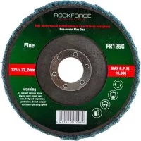 Зачистной абразивный лепестковый круг Rockforce RF-FR125G(49279)