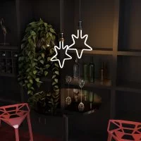 Лампа светодиодная Gauss Filament Artline Star E27 265 В 7 Вт звезда 580 лм теплый белый цвет света