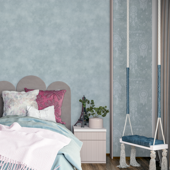 Обои флизелиновые Simple Lovets snov зеленые 1.06 м SP72185-74