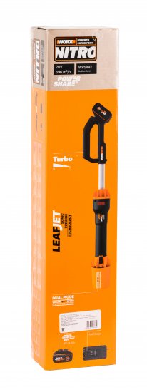 Воздуходувка аккумуляторная Worx WP544E 20В АКБ и ЗУ в комплекте