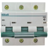 Автомат DEKraft ВА201-3P-100A-D