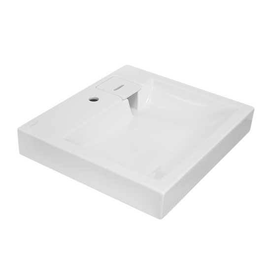 Раковина на стиральную машину Sanita Luxe Space 55