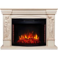 Электрический камин RealFlame Miracle WT+Firespace 33 S IR
