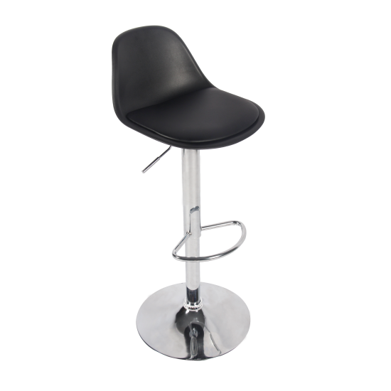 Основание барного стула Тулон Delinia 41.5x57.6x41.5 см сталь цвет хром