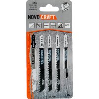 Набор пилок по дереву для лобзика NOVOCRAFT SET5D