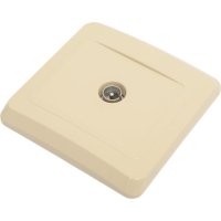 Оконечная одноместная розетка TV Systeme Electric Этюд