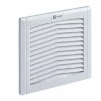 Решетка вентиляционная с фильтром EKF PROxima 124х124 мм IP54 (EXF52)