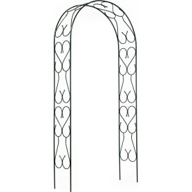 Садовая разборная арка Без бренда Узорная широкая