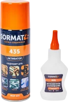 Клей универсальный Sormat MDF KIT 435 35 гр + 200 мл