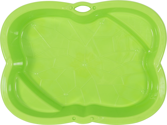 Песочница детская салатовая пластиковая 96x72 см