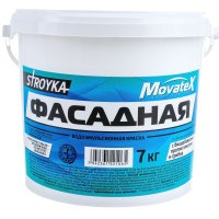 Фасадная водоэмульсионная краска Movatex Stroyka