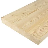 Ступень прямая цельноламельная лиственница сорт AB 40x300x1200 мм