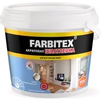 Акриловая шпатлевка для внутренних работ Farbitex 4300001565