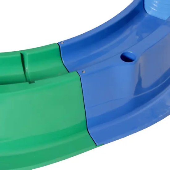 Песочница сборная круглая ø136 h18 см пластик разноцветный