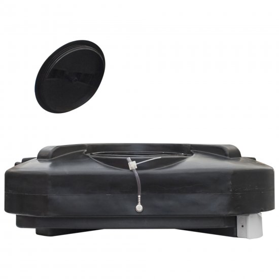 Бак для садового душа 200 л, с подогревом 2 кВт