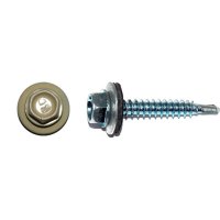 Кровельный саморез КРЕП-КОМП 4,8x35 RAL1014 слоновая кость 3000 шт.