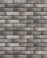 Плитка клинкерная Cerrad Loft brick pepper серый 0.6 м²