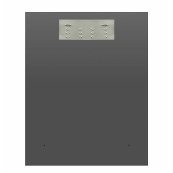 Зеркало с полкой прямоугольное 50х60 см Continent Прямоугольник (В134)