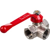 Трехходовой шаровой кран Valtec VT.361.N.04