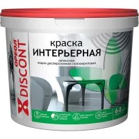 Интерьерная воднодисперсионная краска ОРЕОЛ Дисконт
