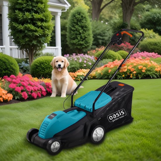 Газонокосилка электрическая Oasis Garden Tools GT GE-1400 1400 Вт 36 см