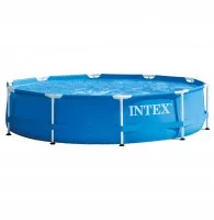 Бассейн каркасный круглый Intex Metal Frame 28200NP 305x305x76 см 4485 л