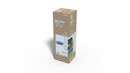 Бассейн каркасный круглый Intex Metal Frame 28200NP 305x305x76 см 4485 л