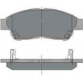 Колодки тормозные SCT SP134