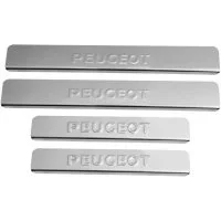 Накладки внутренних порогов PEUGEOT 3008 Dollex NPS-090