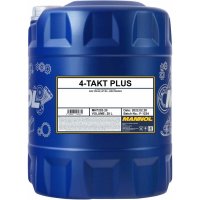 Моторное полусинтетическое масло для мотоциклов MANNOL 4-TAKT PLUS 10W40