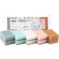 Губка для мытья посуды Рыжий кот Aquarelle