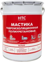 Мастика гидроизоляционная полиуретановая HTC 6 кг цвет белый