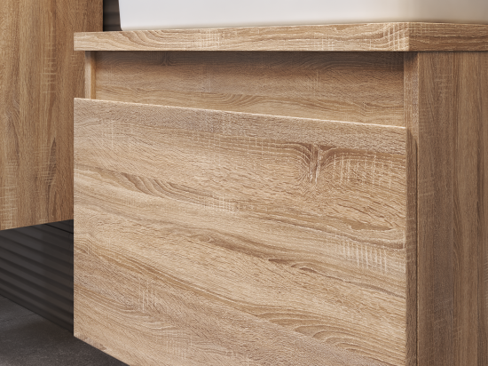 Пенал для ванной Vigo Matteo 151x35 см цвет дуб сонома