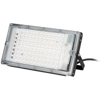 Фитопрожектор светодиодный Эра FITO-80W-Ra90 с подставкой 80 Вт светло-розового спектра влагостойкий