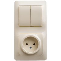 Комбинированный блок Systeme Electric GLOSSA
