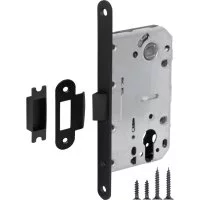 Корпус врезного замка Fuaro PLASTP85C-50 (P85C-50) BL