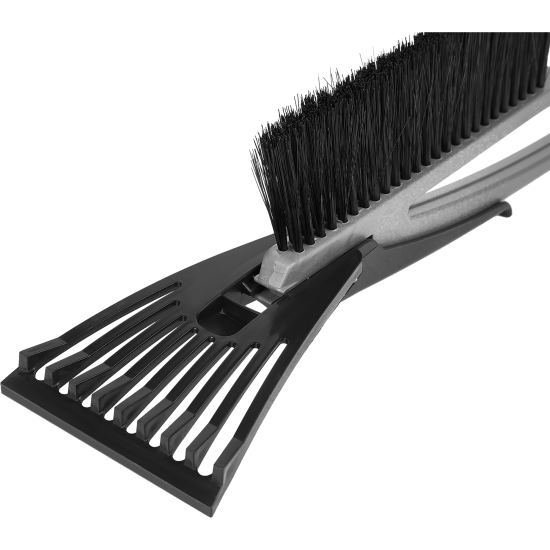 Щетка скребок для автомобиля Saturn h40 см пластик серый