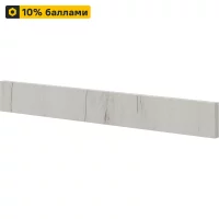 Декоративный фасад для кухонного шкафа под духовку Дейма светлая 59.7x7.3 см ЛДСП цвет светло-бежевый