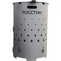 Печь-утилизатор для сжигания листвы РОССТИН Бочка