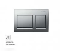 Панель смыва Geberit Alpha35 115.045.46.5 матовая цвет хром