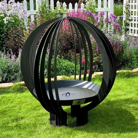 Чаша костровая Сфера 700 мм плоское дно