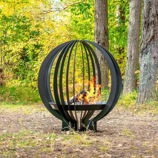 Чаша костровая Сфера 700 мм плоское дно