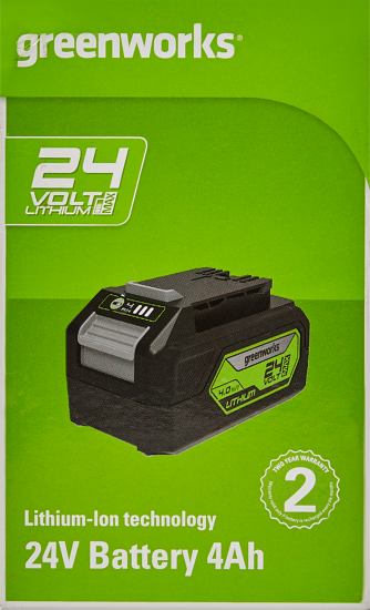 Аккумулятор Greenworks G24B4 4 Ач 24 В 2926807