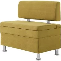 Кухонный диван НОРТА norta hippo 800x490x770 горчичный