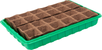 Набор для рассады с торфяными горшками 36x23 см, 24 ячейки