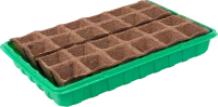 Набор для рассады с торфяными горшками 36x23 см, 24 ячейки